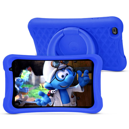 Tablette Enfant 8 Pouces Android 13 - 64GB ROM, Contrôle Parental, Coque Protection - Éducative 3-12 ans