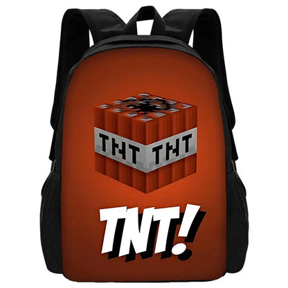 Sac à dos Minecraft - Sac à bandoulière, trousse