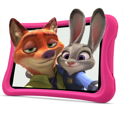 Tablette Enfant 8 Pouces Android 13 - 64GB ROM, Contrôle Parental, Coque Protection - Éducative 3-12 ans