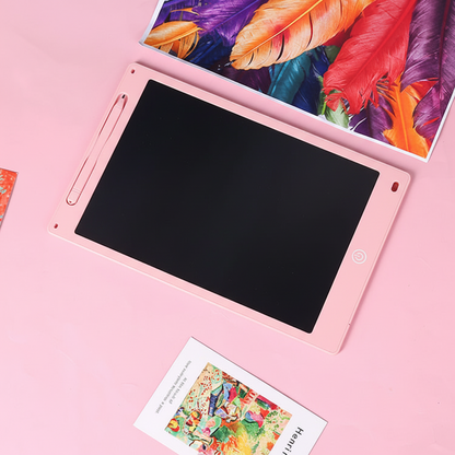 Ardoise Électronique LCD Multicolore - Tablette Dessin Effaçable Enfant