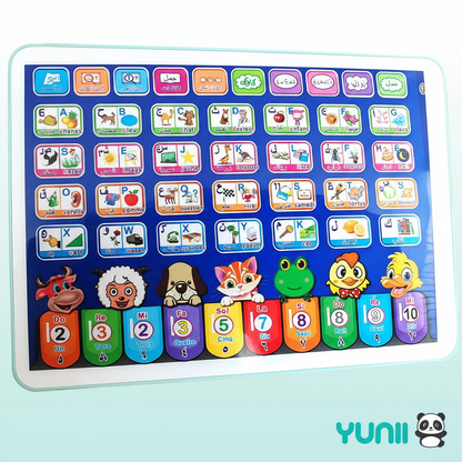 Détails tablette éducative YUNII Français-Arabe
