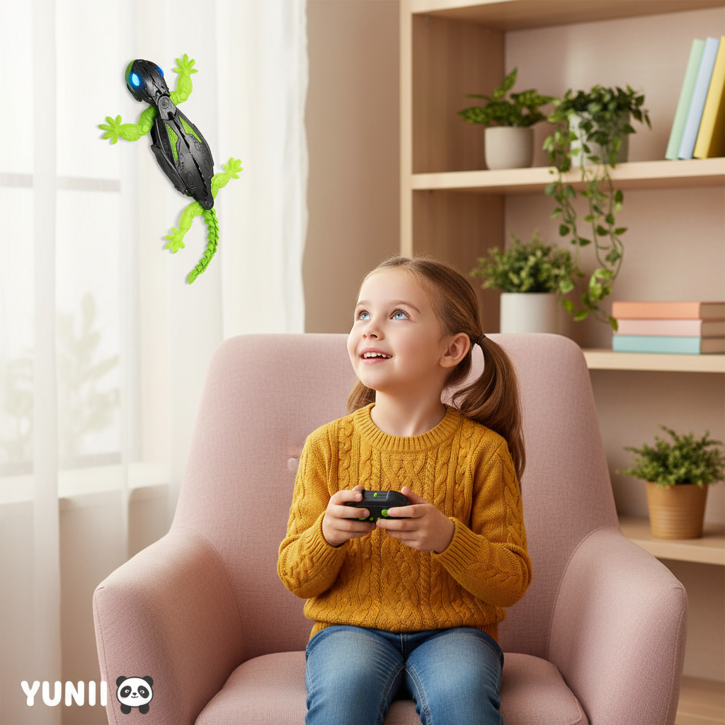 Gecko lifestyle avec produit exact YUNII