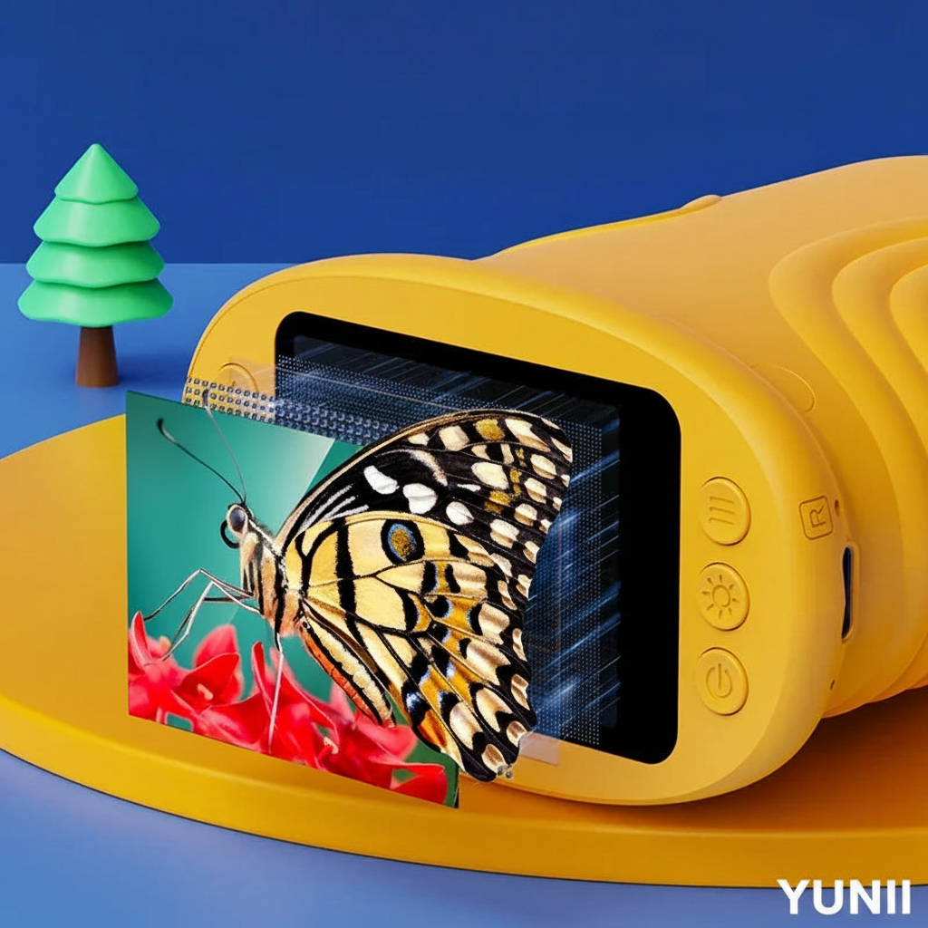 Image caméra avec marque YUNII