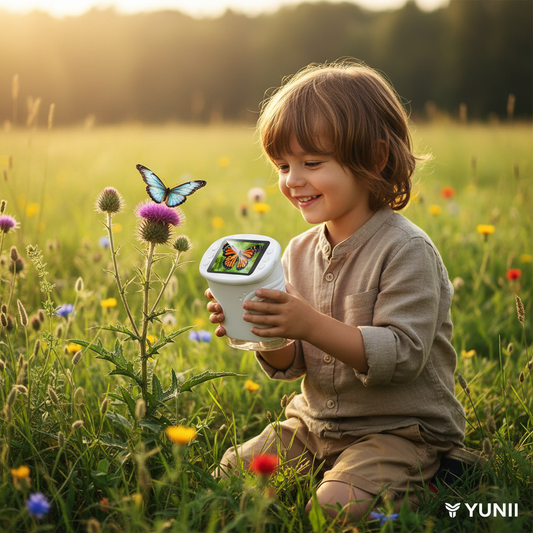 Image lifestyle microscope YUNII extérieur premium