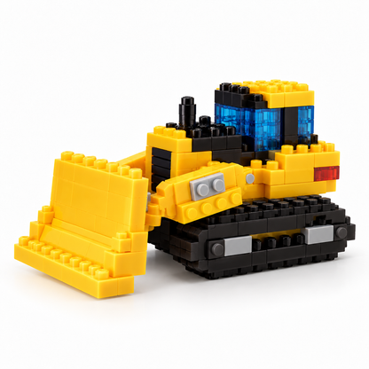 PETIT BLOCK - Bulldozer en mini briques