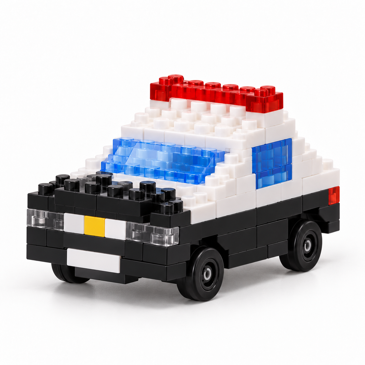 PETIT BLOCK - Voiture de police en mini briques