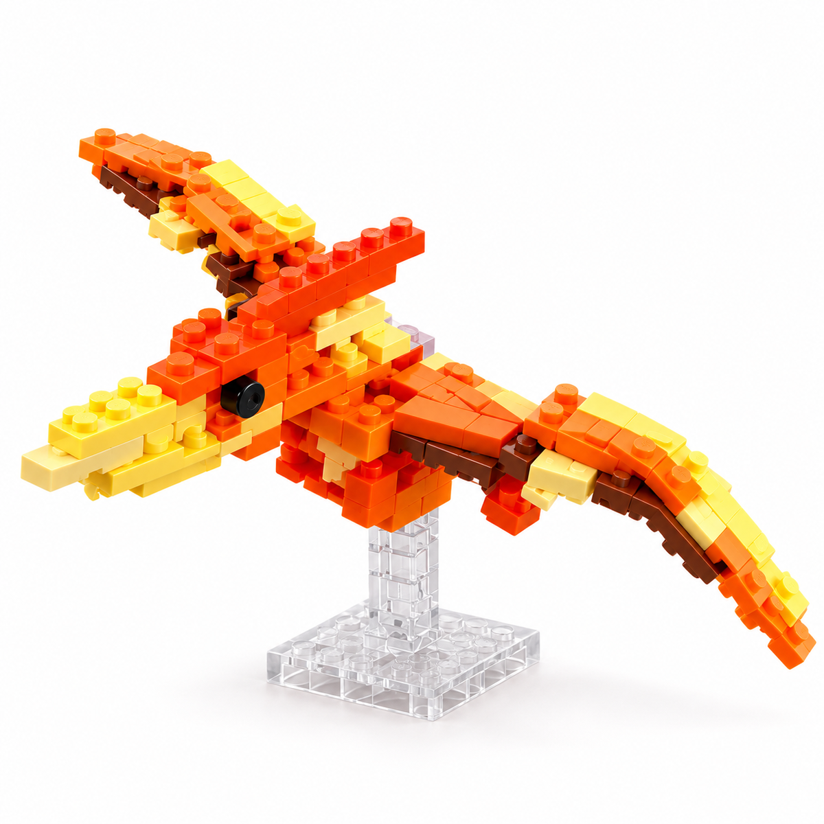 PETIT BLOCK - Pteranodon monté sur fond blanc