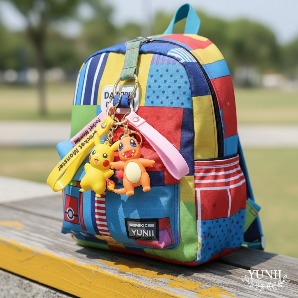 Photo lifestyle porte-clés Pokémon