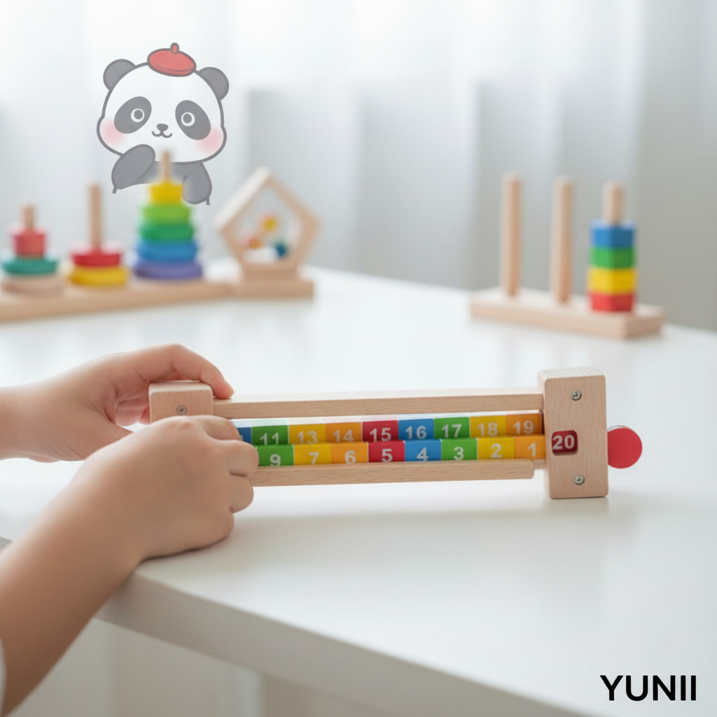 Réglette Mathématique Montessori YUNII - Enfant
