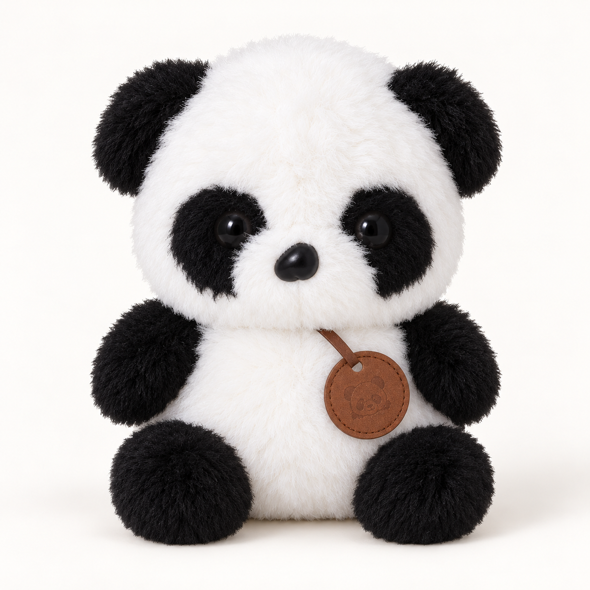 Peluche YUNII Panda noir et blanc – modèle animal doux à collectionner