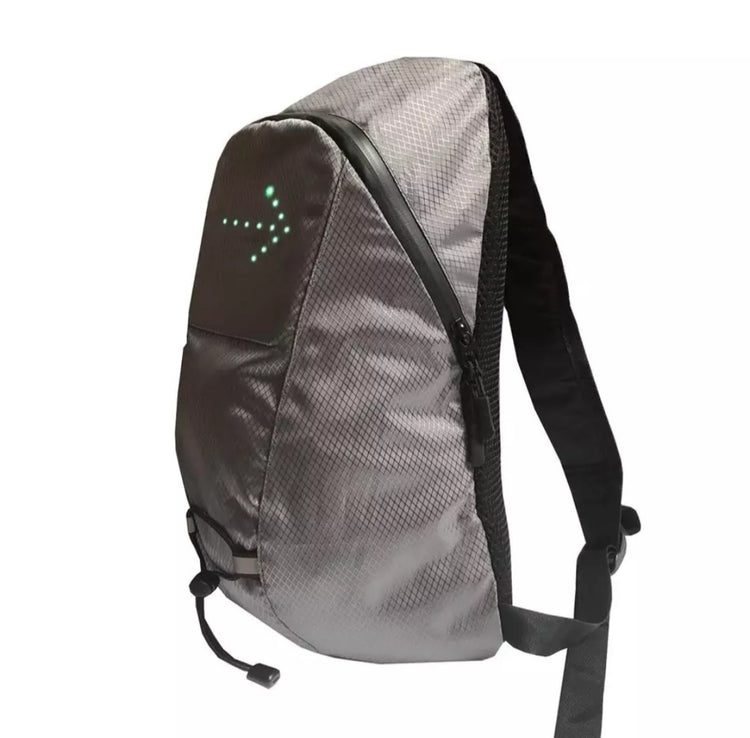 Sac à dos à LED connecté