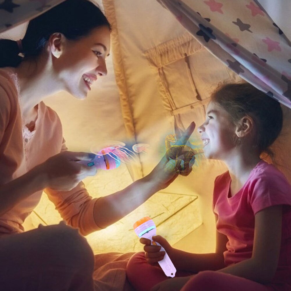 La lampe torche pour enfant - Projection d'image, histoire pour s'endormir