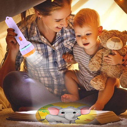 La lampe torche pour enfant - Projection d'image, histoire pour s'endormir