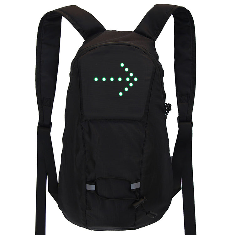 Sac à dos à LED connecté