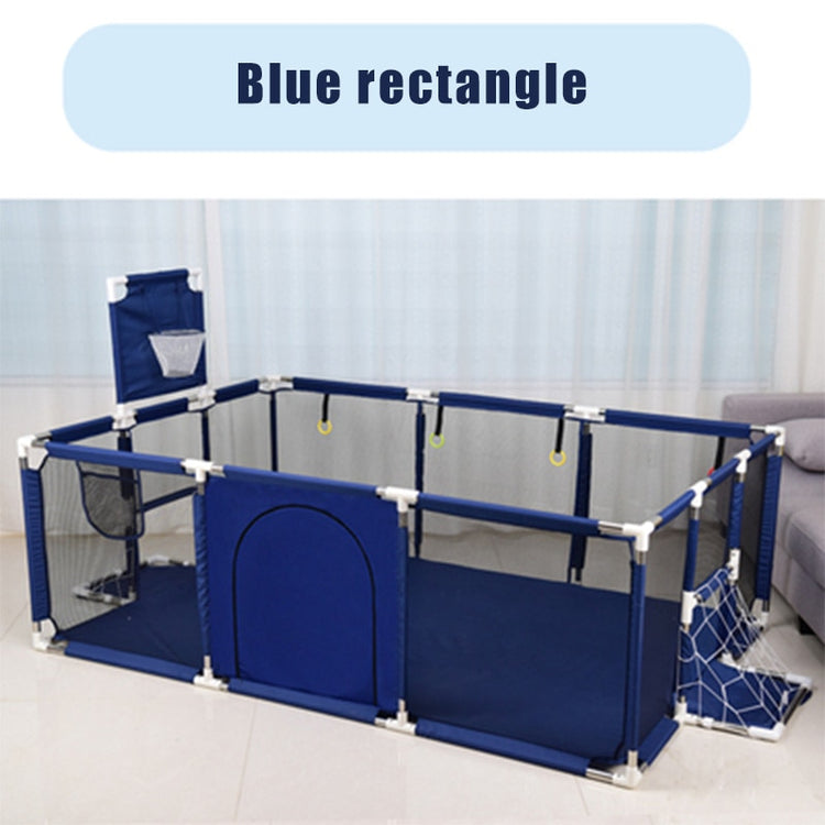 Baby Park rectangle complet Bleu